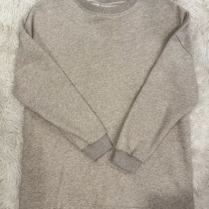 Varley Women's Heather Gray Crewneck Sweater
